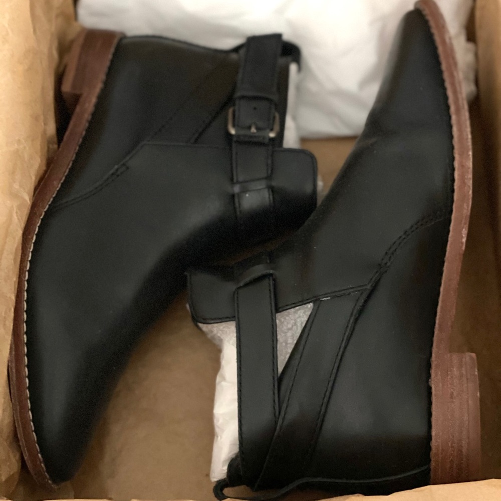 Madewell The Hollis Boot Black - Picture 4 of 5